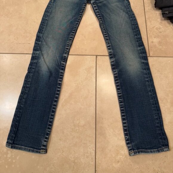 True Religion Girls Straight Leg Jeans - Picture 3 of 6